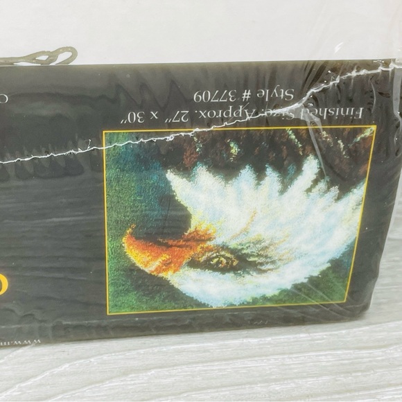 Vintage new Eagle Latch Hook Rug Kit diy Craft mcg textiles 27”x30” Craft - Picture 6 of 6